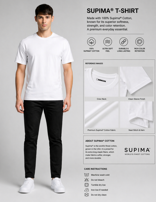 Core White Classic Regular T-Shirt