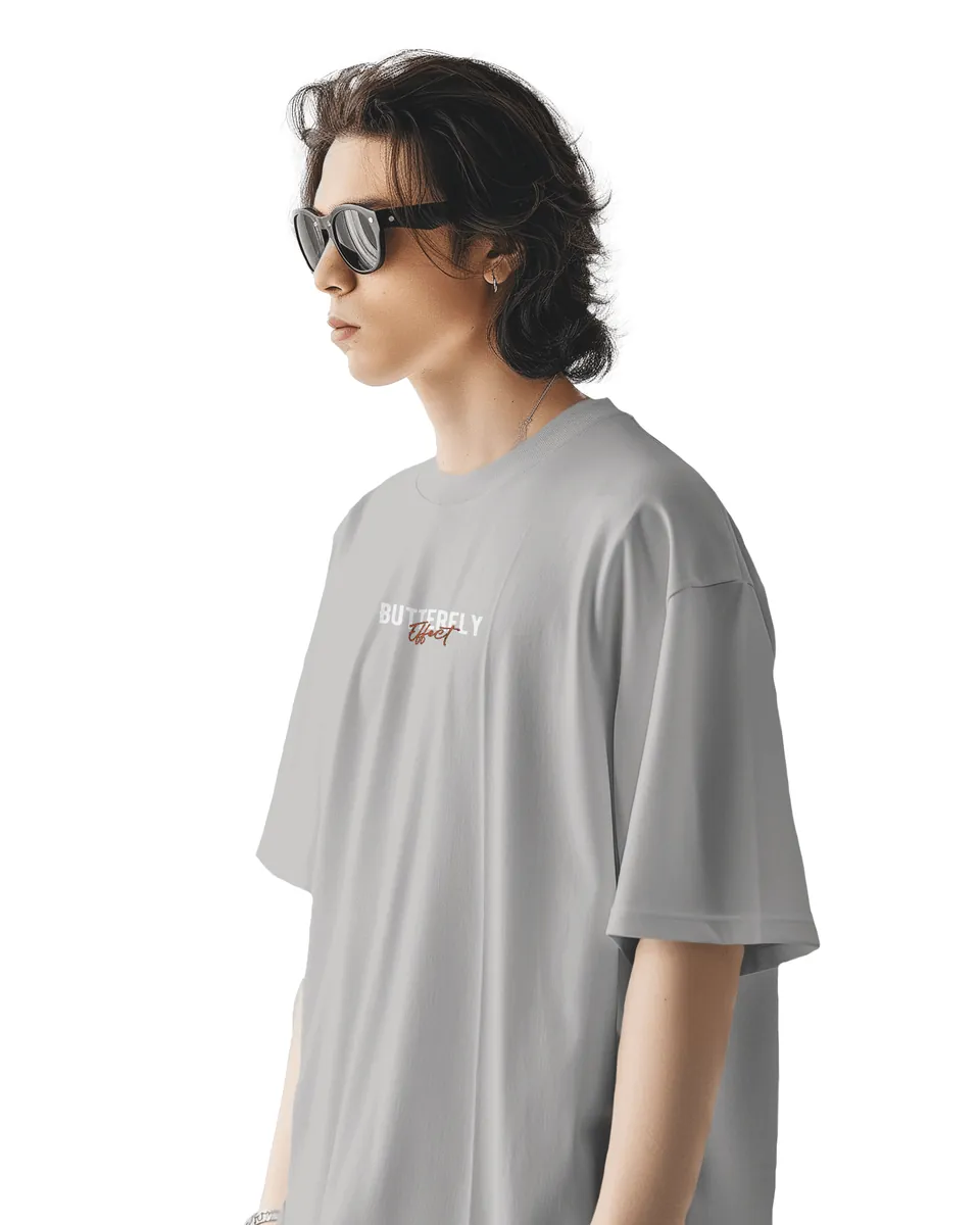 ButterFly Effect Melange Oversized Classic T-Shirt Minicon ButterFly Effect Melange Oversized Classic T-Shirt printed t-shirt for men